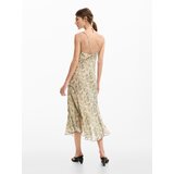 Desigual Obleka bež / zelena | Shoptok.si