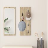 vidaXL Vješalica za kapute na zidu Zidne sonoma hrast 30 x 1.5 x 80 cm | shoptok.hr