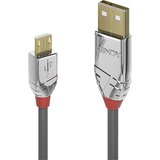 Lindy USB kabel USB 2.0 USB-A vtič\, USB-mikro-B vtič 5.00 m siva 36654, (20417097) | Shoptok.si