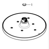 Hansgrohe nadglavna prha Vernis Blend 200 1jet - črna mat (26271670) | Shoptok.si