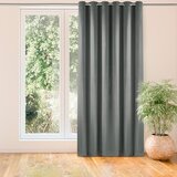  Curtain VILA color graphite style classic silver silver metal eyelets velvet 400x245 HOMEDE | shoptok.hr