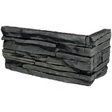 Stegu Kotni del opečnatega zidaka Mesada (26 cm x 12 cm x 24 mm, Siva, Videz kamna) Cene