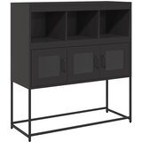 Komoda crna 100,5 x 39 x 107 cm od hladno valjanog čelika | Eponuda.com