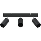 vidaXL Stropna reflektorica 3-smerna nastavljiva črna GU10 | Shoptok.si