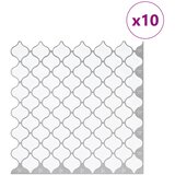  Lanturn ploča 10 pcs Bijela 27 x 27 cm Poliuretan i PET | shoptok.hr