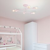  plafonski luster cambridge 6xE27/15W/230V ružičasta | Eponuda.com
