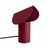 Thoro Bordo rdeča aluminijasta LED namizna svetilka (vi&amp;scaron;ina 15 cm) BISCUIT &amp;ndash; Slike