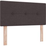 Box spring krevet s madracem tamno smeđi 80x200 cm tkanina | shoptok.hr