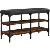 Maison Chic Klop za čevlje - Sedež za čevlje dimljen hrast 82x32x47 cm inženirski les, (21776695) Cene