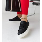 Gemre Black and white thick-soled sneakers Ruta | Shoptok.si