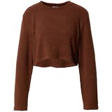 VIERVIER Majica 'Emmi' čokolada | Shoptok.si
