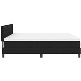 vidaXL Postelja boxspring z vzmetnico Črna 180 x 200 cm blago, (5000126073) | Shoptok.si