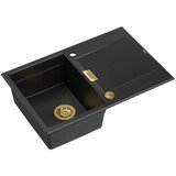 Quadron SUDOPER OWEN 111 + nano PVD čisto crna/zlato s daljinskim upravljanjem, (HQO7650U7_PVDG1) | shoptok.hr