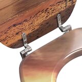  Toaletni pokrov s tiho zaporo Oranžna 44 x 38 cm MDF plošča, (5000207988) | Shoptok.si
