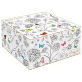Easy Life Fleurs et Papillons skodelica s krožnikom | Shoptok.si