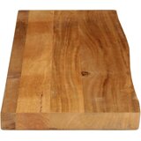 Stolna ploča 100x80x2,5cm od masivnog drva manga sa živim rubom | shoptok.hr