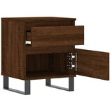  Noćni ormarići 2 kom boja hrasta 40x35x50 cm konstruirano drvo | shoptok.hr