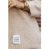 numoco basic 631-1 Stylish cardigan made of soft sweater knit - beige | shoptok.hr