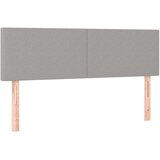  Box spring postelja z vzmetnico svetlo siva 140x200 cm blago, (20791516) | Shoptok.si