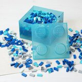 Lego Svijetlo plava plastična dječja kutija za pohranu 25x25x18 cm – | shoptok.hr