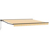 Okvir tende Žuta i bijela 400 × 300 cm Poliester s PU premazom | shoptok.hr