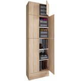MID.YOU omara za čevlje lona xxl, hrast | Shoptok.si