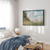  Slika - Claude Monet – The Port at Argenteuil 90x60 U crnom drvenom okviru | shoptok.hr