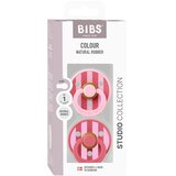 Bibs Studio Colour dude (okrugle) Block - Baby Pink Coral mix (vel.1) | shoptok.hr