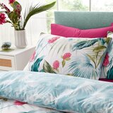 Catherine Lansfield Zelena/modra podaljšana posteljnina za zakonsko posteljo 230x220 cm Aruba Tropical Floral – | Shoptok.si