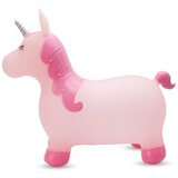  Gumeni roza jednorog za skakanje 60cm | shoptok.hr