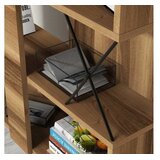 Hanah home Extra Walnut Polica za knjige 90x167.3x22cm, Smeđa | Eponuda.ba