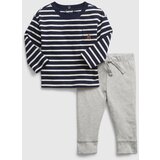GAP Baby outfit organic set T-shirt and sweatpants - Boys | shoptok.hr