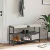  Jastučić za klupu 2 kom. Baršun Krem Dubina 35 cm | shoptok.hr