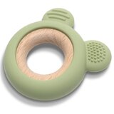 Lorelli SILIKONSKO DRVENA GLODALICA ZA BEBE BEAR - FRESH GREEN | Eponuda.com