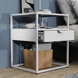 MID.YOU nočna Omarica Flokas M, Bela | Shoptok.si