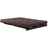 Karup Design Tamno smeđa sklopiva sofa 140 cm Roots Black Night – | shoptok.hr