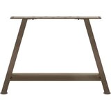  Noge za klubsko mizico v obliki črke A, 2 kosa, 70 x (42-43) cm, jeklo | Shoptok.si