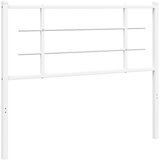  Metalno uzglavlje bijelo 107 cm | shoptok.hr