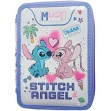 Luna Must: Disney Stitch &amp, Angel dvokatna punjena pernica 15x5x21 cm Cijene