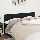  Uzglavlja 2 kom crna 100x5x78/88 cm od tkanine Cijene