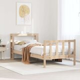  Okvir kreveta bez madraca 90 x 190 cm od masivne borovine | shoptok.hr
