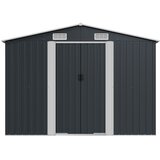  Vrtno spremište antracit 257 x 990 x 181 cm pocinčani čelik | shoptok.hr