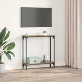  Konzolna stolica Umjetnički hrast 75 x 22,5 x 75 cm | Eponuda.ba