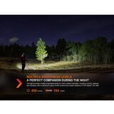 Fenix HL16V2PIN - LED čeona lampa LED/3xAAA IP66 450 lm 200 h, ružičasta | Eponuda.com