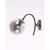 Crna/siva zidna lampa ø 15 cm Yoyo –