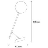 Opviq golf - 5025-US black table lamp | ePonuda.com