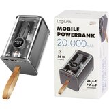 Logilink Power bank 20000 mAh, 1x USB-A, 1x USB-C, sa zaslonom, PD &amp, QC, transp. PA0307 aku-pack 20000 mAh Li-Ion prozirna Cijene