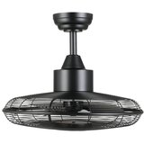 Eglo 35133 - LED stropni ventilator IGELDO, LED/15W/230V, Ø 53 cm, u crnoj boji + daljinski upravljač | Eponuda.com