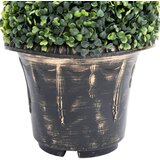  Umjetni spiralni šimšir s posudom zeleni 89 cm | shoptok.hr