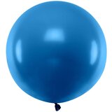 PARTY DECO okrogel balon 60 cm, pastelno mornarsko modra | Shoptok.si